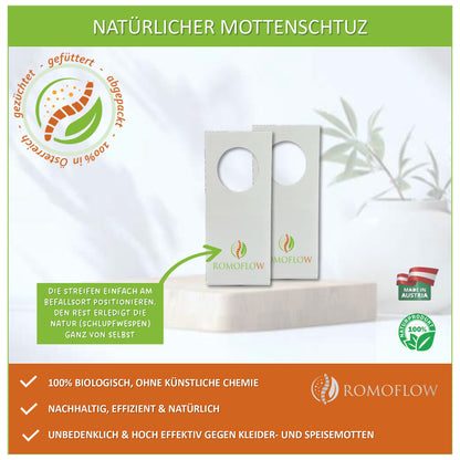 Kleidermotten-Kur Standard – 5x4 Streifen